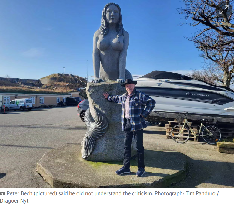 Denmark to Remove “Big Mermaid” Statue Amid Claims of Pornographic and Unrealistic Representation
